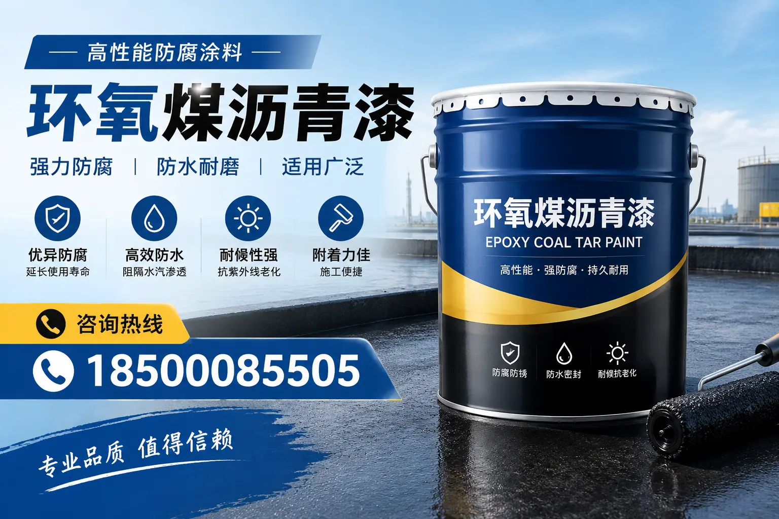 环氧煤沥青漆的主要成分与功能,扎赉诺尔区用户深度了解